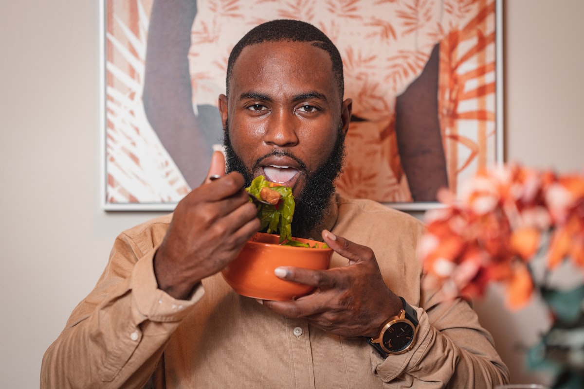 Healthy nutrition for men